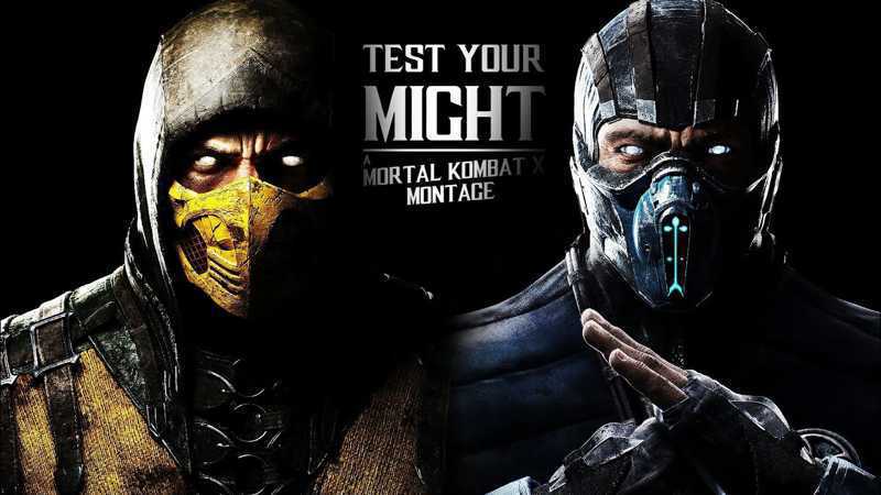A Mortal Kombat X Montage - Test Your Might - YouTube